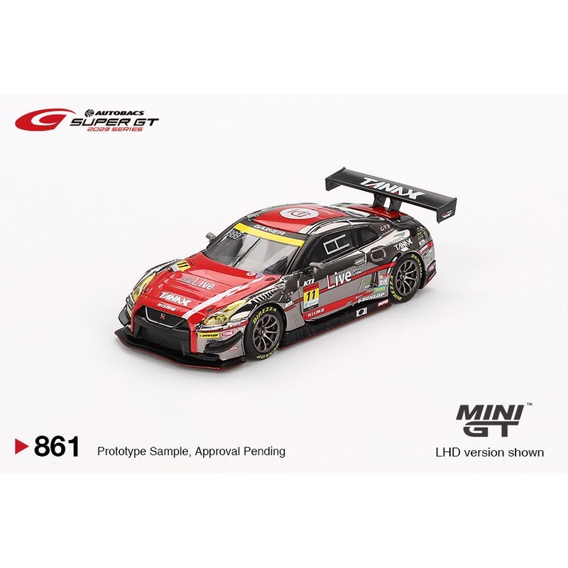 Mini GT 1/64 Nissan GT-R NISMO GT3#11 GAINER TANAX GT-R GAINER MGT00861-BL