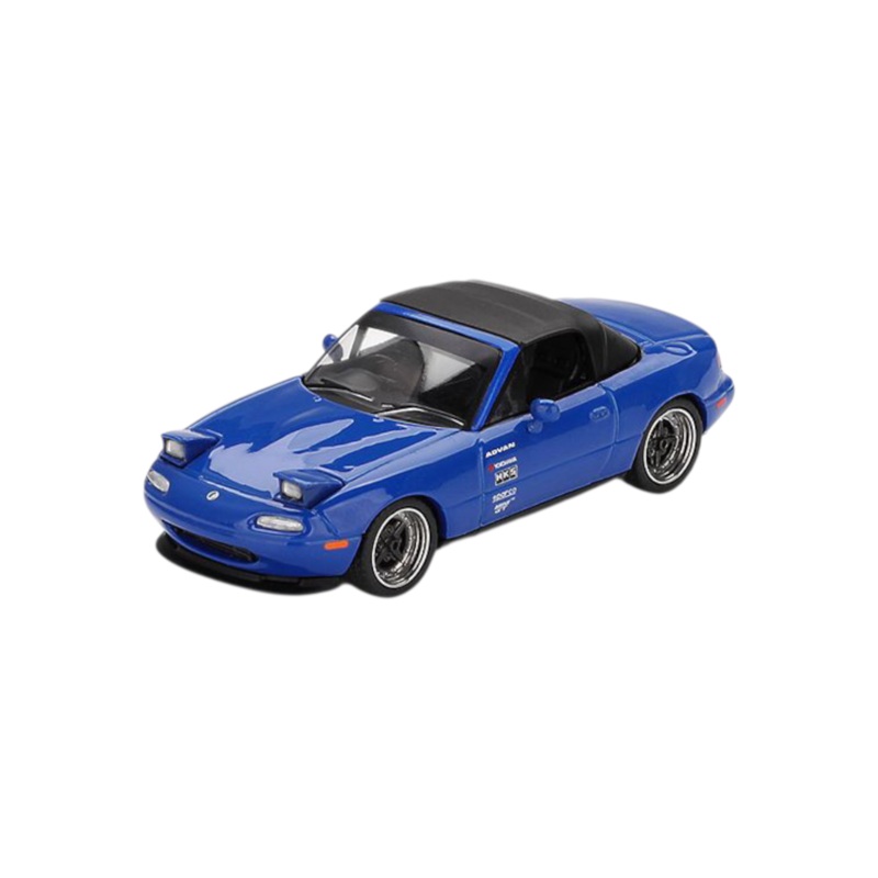 Mini GT Mazda Miata MX-5 (NA) Tuned Version (Dark Blue) Code-1069 1:64 Scale