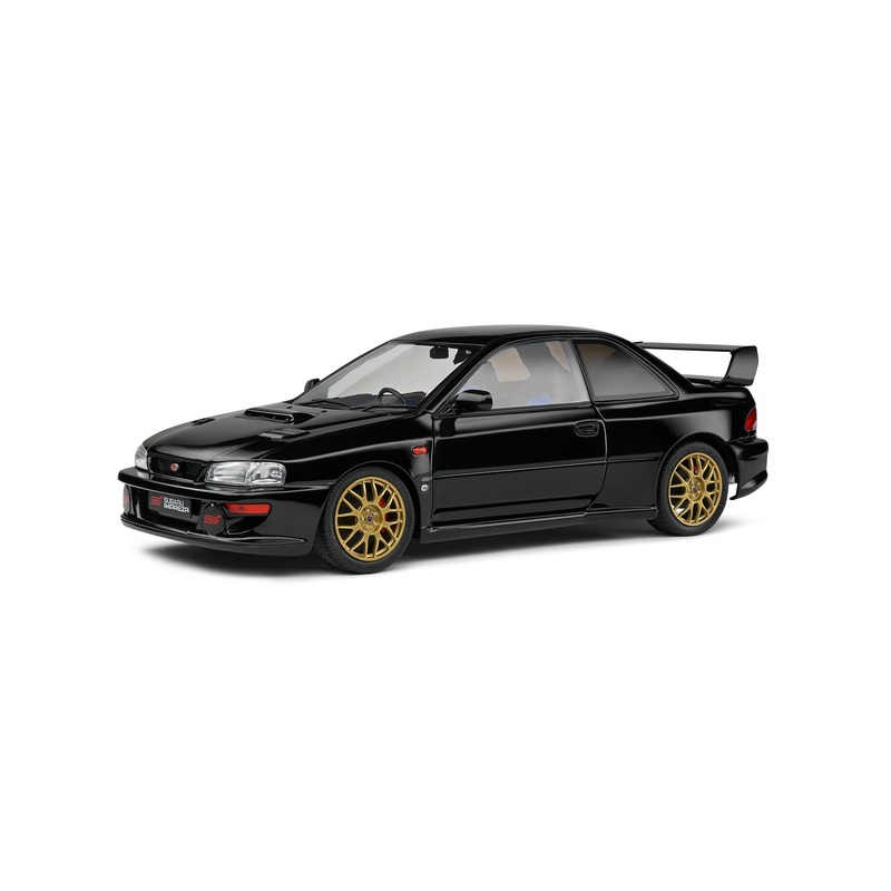 Solido 1998 Subaru Impreza 22B Black 1:18