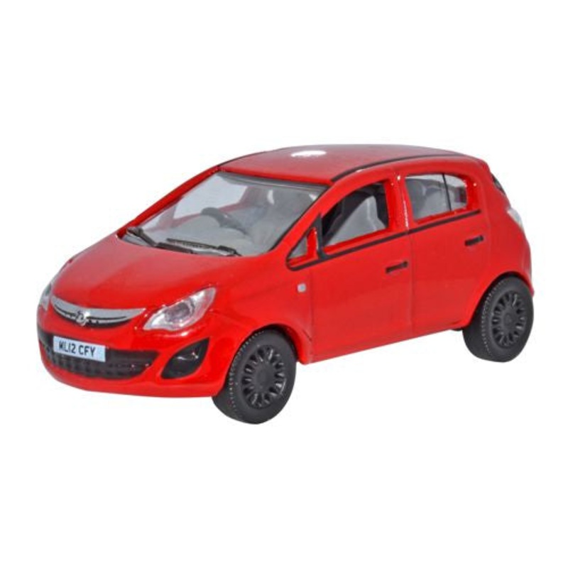 Vauxhall Corsa Red - 1:76 Scale