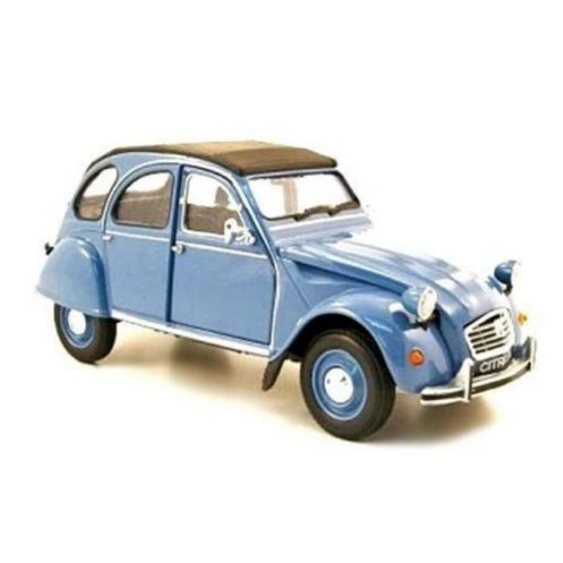 Welly Citroen 2CV Blue - 1:24 Scale