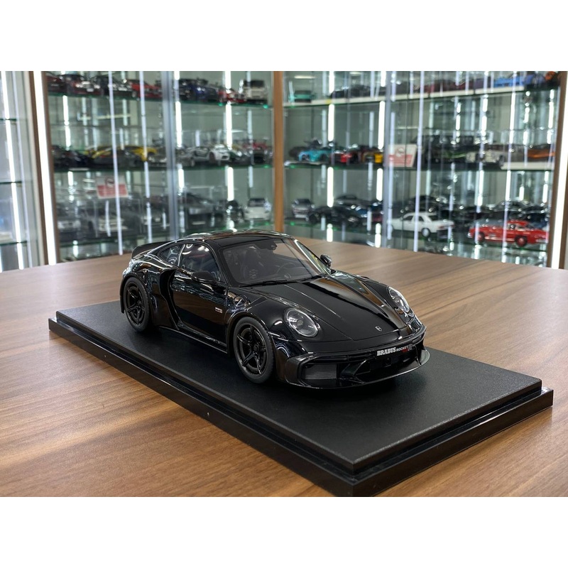 1/18 Resin Model GT Spirit Porsche 911 (992) BRABUS 900 Rocket R  Black  Limited Edition
