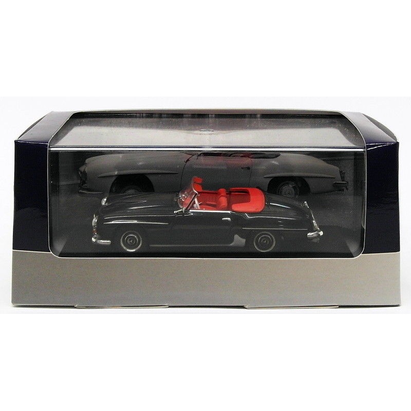 Atlas Editions 1/43 Scale Model Car 7 905 001 - 1955 Mercedes Benz 190 SL Black