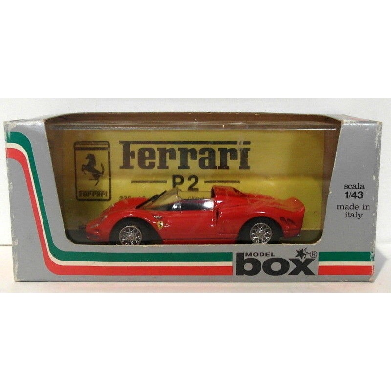 Box Model 1/43 Scale Diecast 8447 - Ferrari P/2 Prova - Red