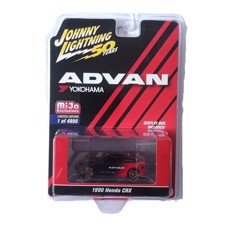 EXCLUSIVES Johnny Lightning Advan Yokohama 1990 Honda CRX