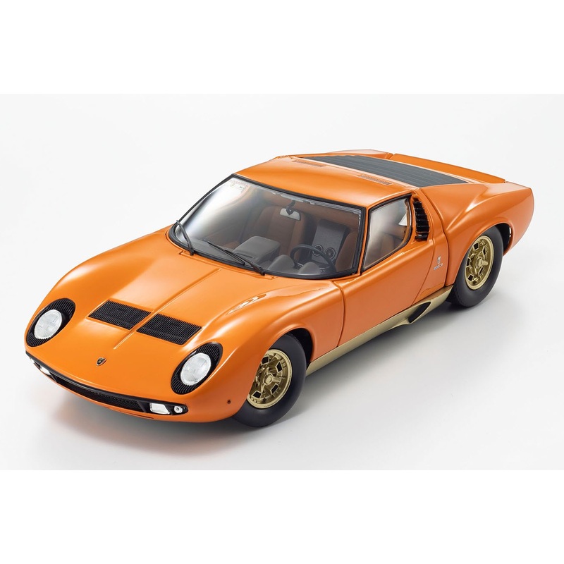 Kyosho Lamborghini Miura P400 Orange and Gold 1:18