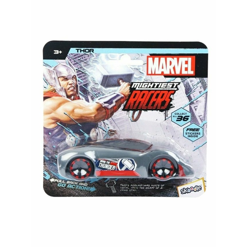 Skoodle Marvel Pull-Back Thor mightiest racers