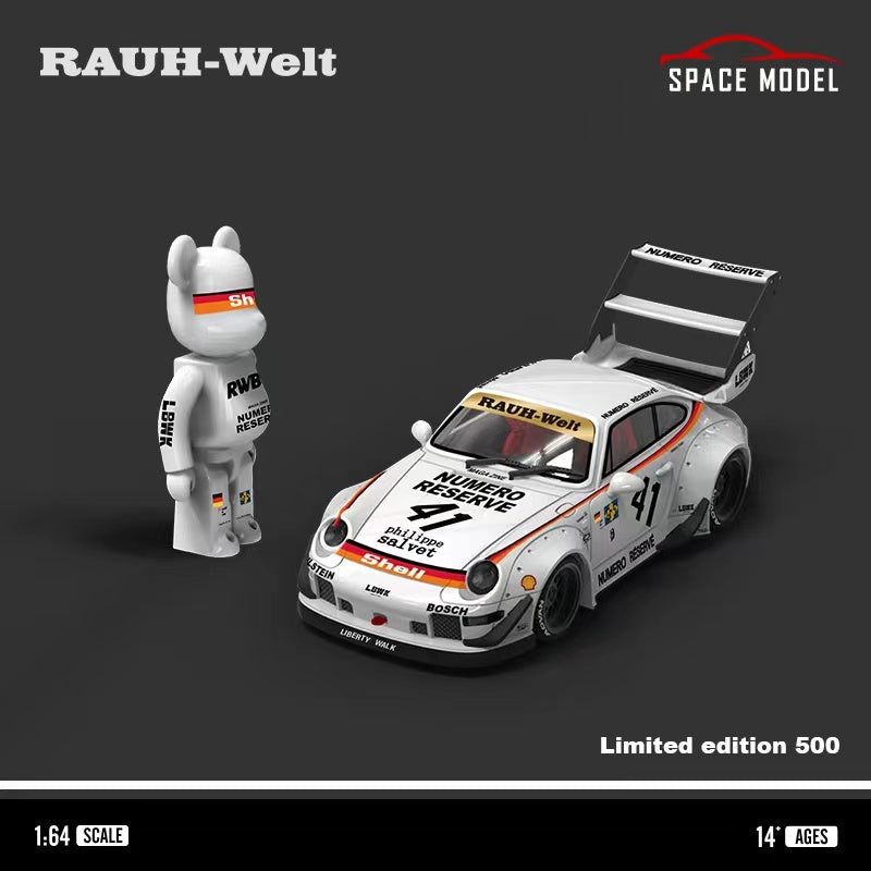 Space Model 1/64 RWB993 High-wing Shell White 41#