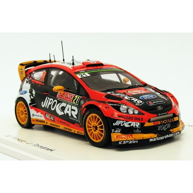 Spark 1/43 Scale S4516 - Ford Fiesta RS WRC #21 - 9th Monte Carlo 2015
