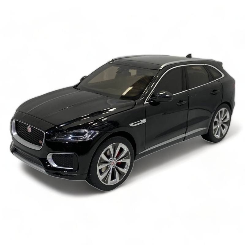 TSM Model Jaguar F-Pack - 1/18 Diecast Metal, Sleek Black