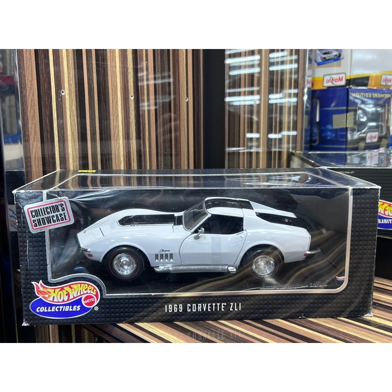 1/18 Diecast Chevrolet Corvette ZL1 1969 by Hot Wheels