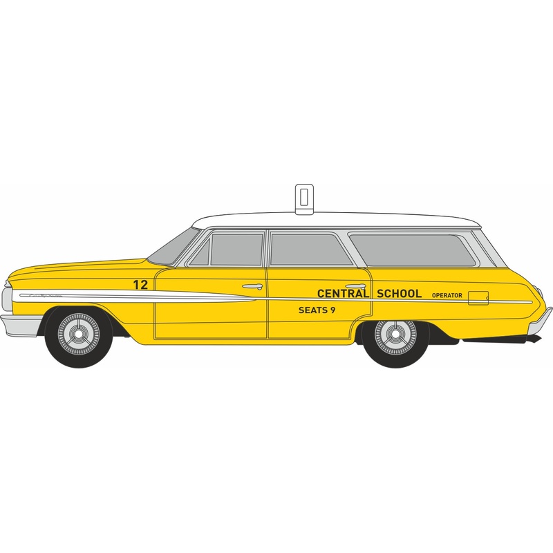 1964 Ford Country Station Wagon  Central School Bus 1:87