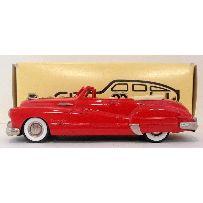 Brooklin 1/43 Scale BRK45 003A  - 1948 Buick Roadmaster Convertile 1 Of 260 Red