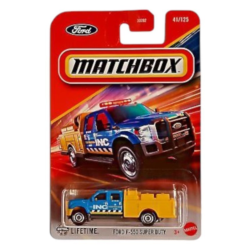 Matchbox Ford F-550 Super Duty Mainline Imported 1/64