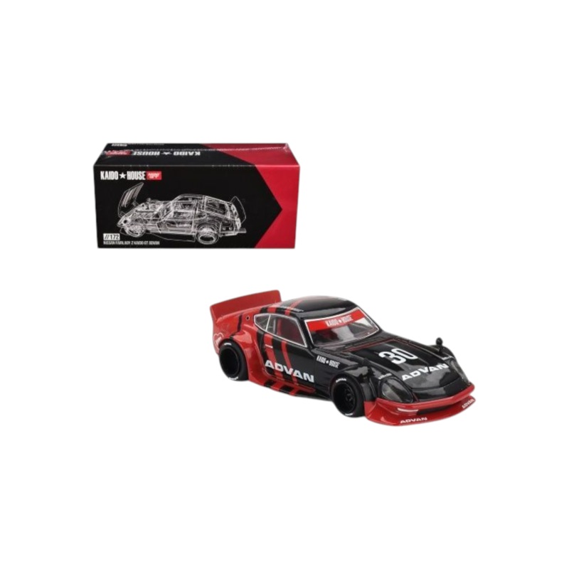 Mini GT Kaido House Nissan Fairlady Z Kaido GT Advan 1:64 Scale 172