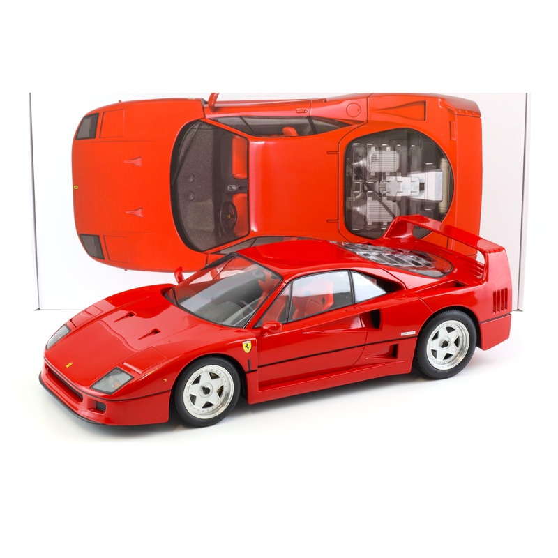 Norev 1987 Ferrari F40 Ferrari Red w/ Red Interior 1:12 (Revised Version)