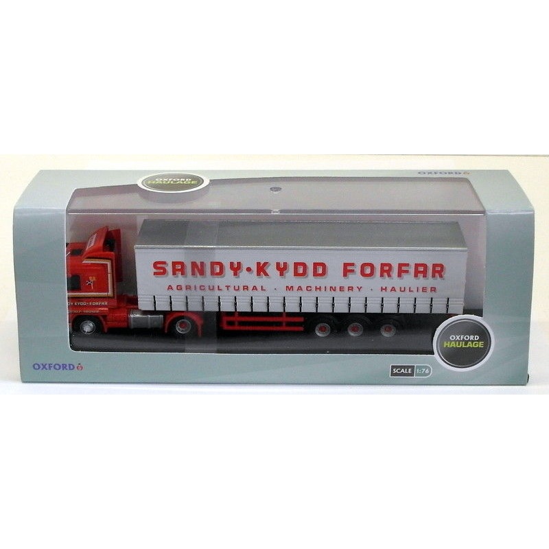 Oxford Diecast 1/76 Scale 76S143004 - Scania 143 Short Curtainside Sandy Kydd