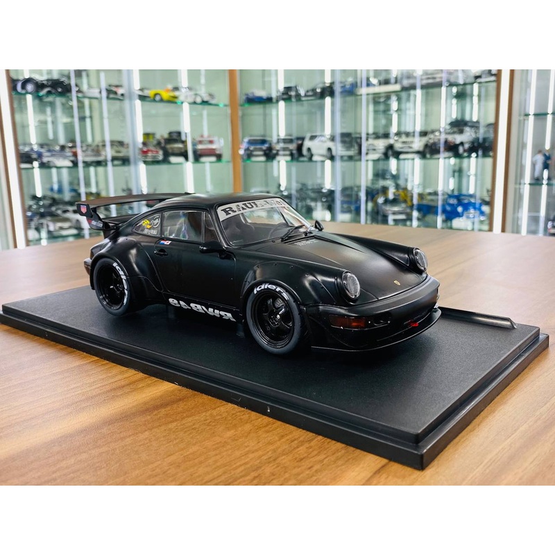 Solido Porsche RWB Darth Vader - 1/18 Diecast | Matt Black