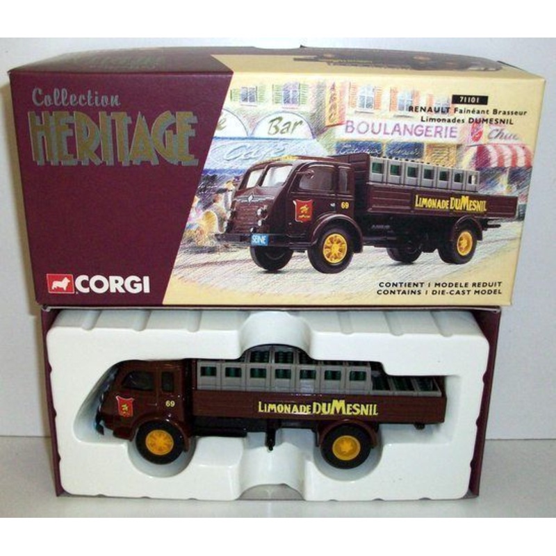 CORGI 1/50 - 71101 RENAULT FAINEANT BRASSEUR - LIMONADES DUMESNIL