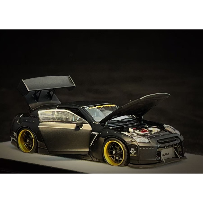 [ETA:  Feb 2026 ] PGM 1/64 Pandem Rocket Bunny GT-R R35 - Matte Black
