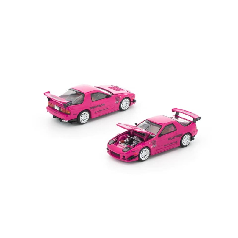 [ETA:  May 2026 ] Enigma x Pop Race 1/64 RX-7 FC3S RE Amemiya Modified Pink