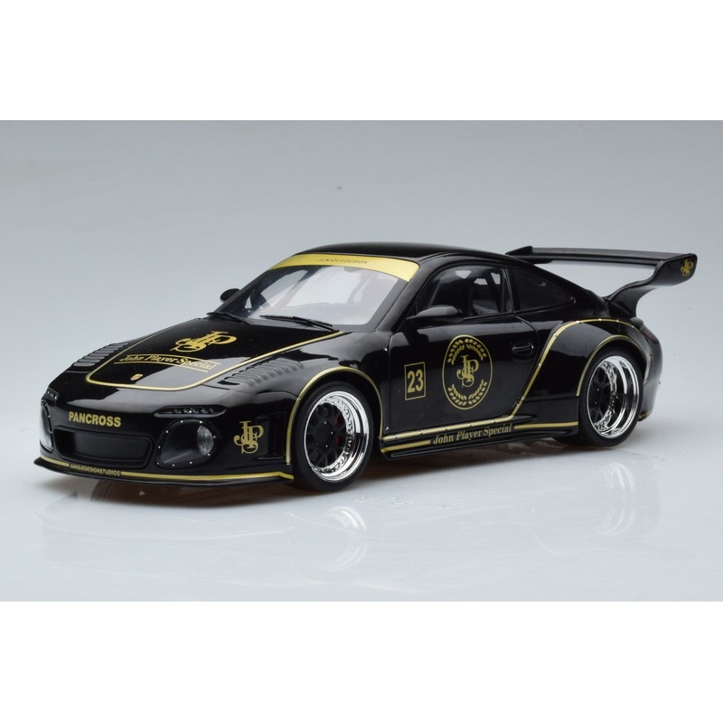 MCG Porsche 911 997 RWB Old & New John Player Special Black 1:18