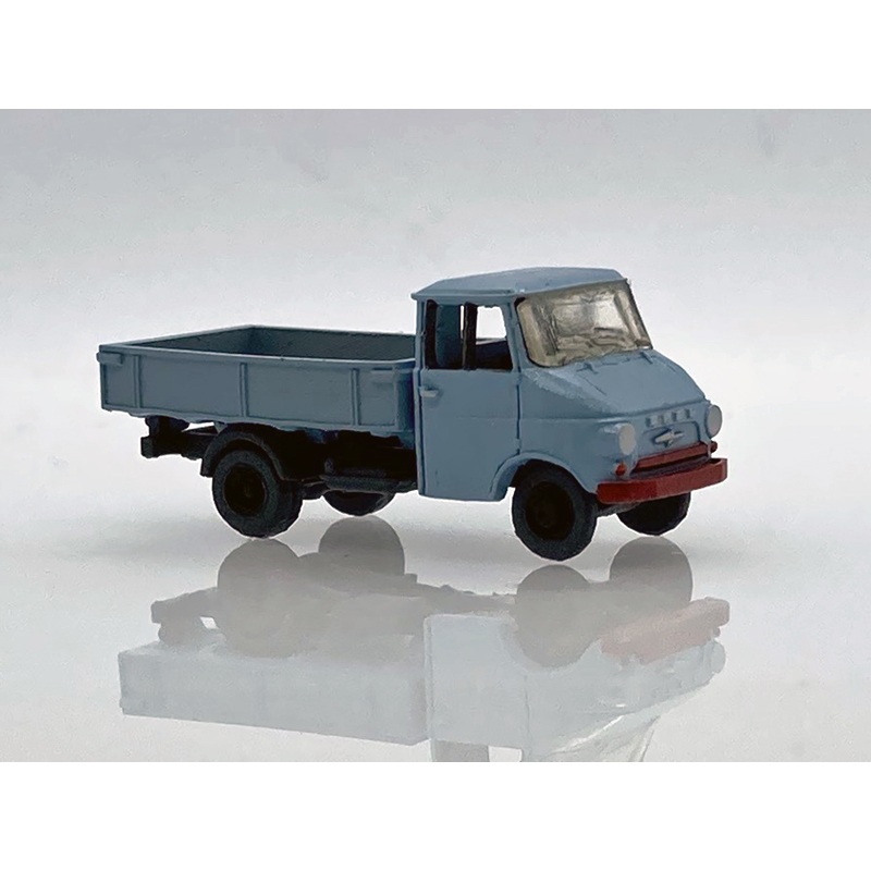 Ready-made model Opel Blitz Flatbed light blue