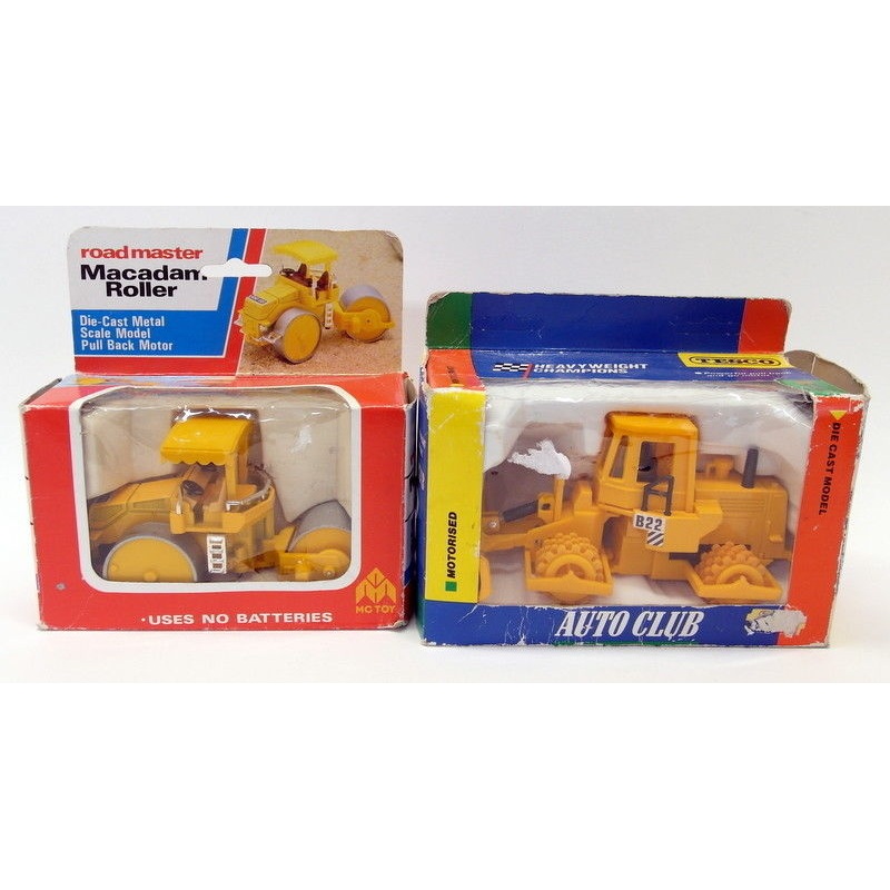 Roadmaster / Autoclub 1/64 Scale Diecast CONS Macadam Roller + B22 Roller