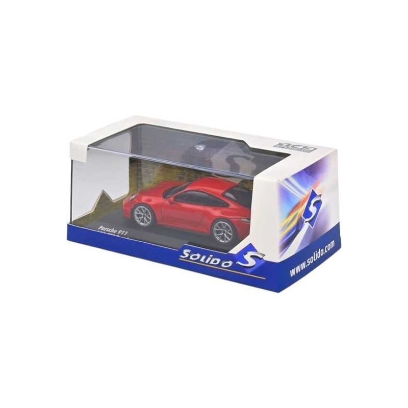 Solido 1:43 Porsche 964 Rs Red 1992 Diecast scale model car
