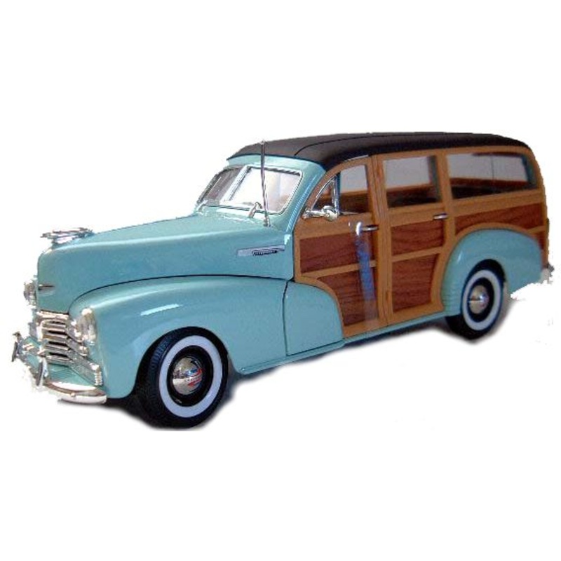 Welly Chevrolet Fleetmaster 1948 Blue - 1:24 Scale