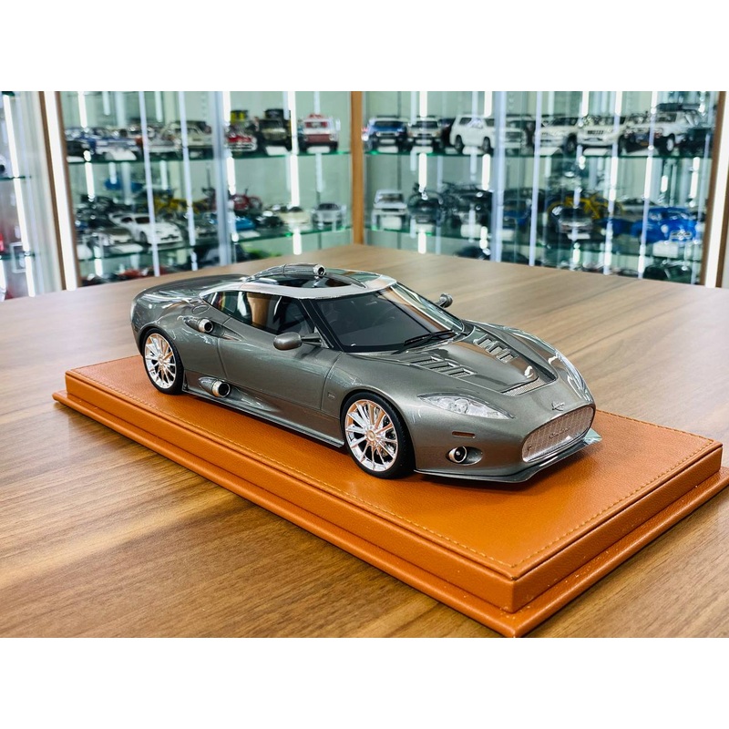 1/18 Resin Model TOP Marques Spyker C8 Aileron Gun Metal