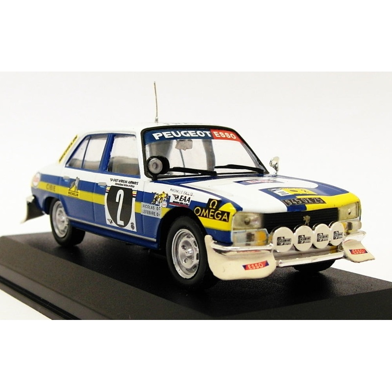 Altaya 1/43 Scale Model Car AL29319V Peugeot 504 Safari Rally 1976