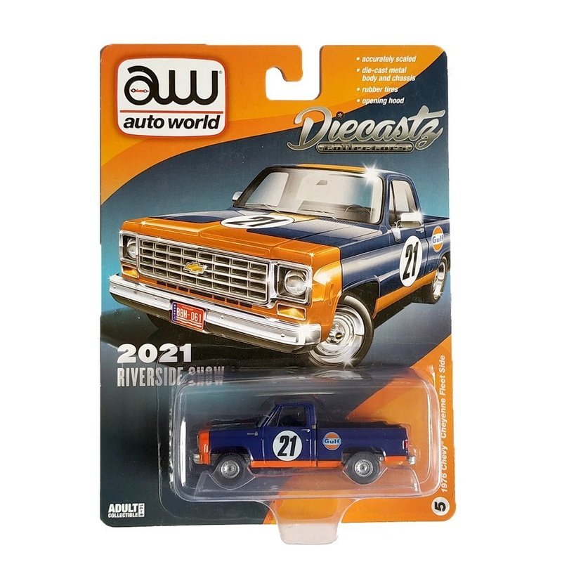 Auto World Gulf 1976 Chevy Cheyenne Fleet Side