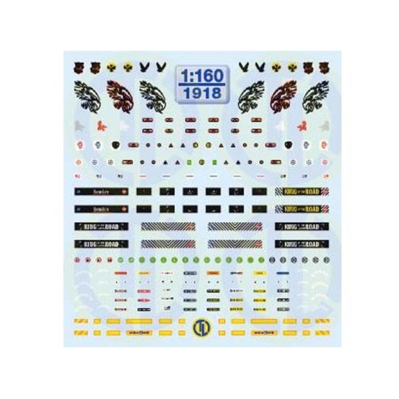 Decals truck labels