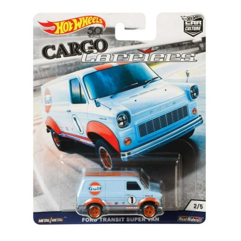ECLUSIVE Hotwheels Cargo Ford Transit Super Van
