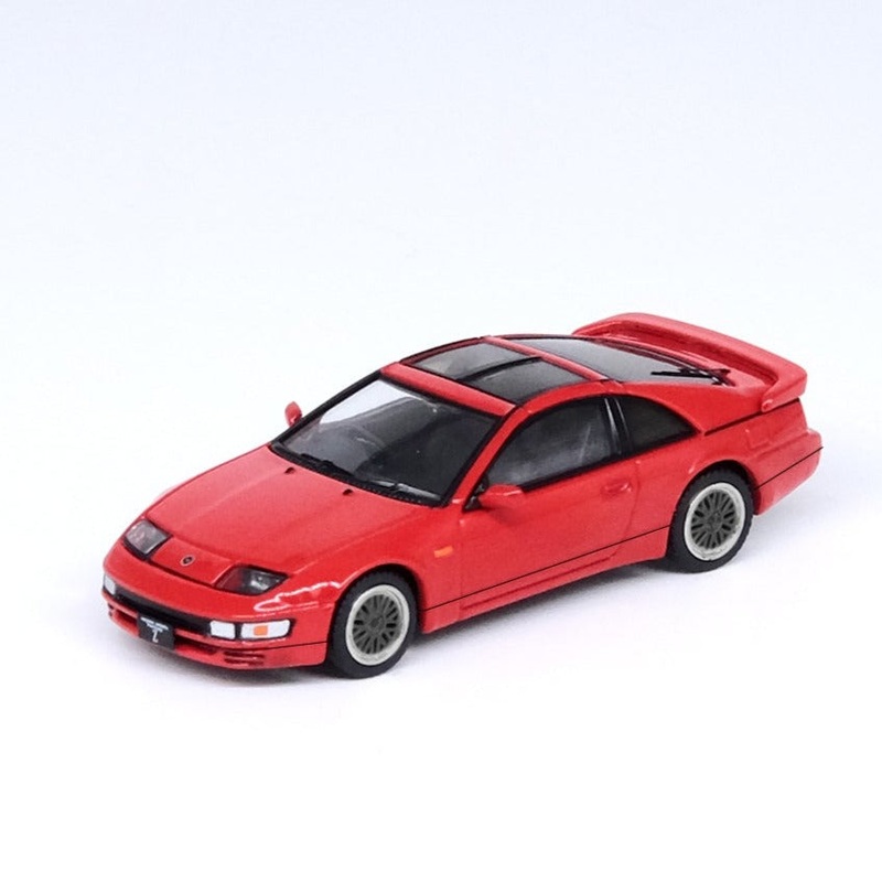 Inno64 1:64 NISSAN FAIRLADY Z (Z32) Aztec Red With Extra Wheels