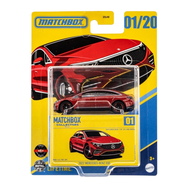 Matchbox Collectors Series 2022 Mercedes-Benz EQS 01/20 Imported Mainline 1:64 Scale