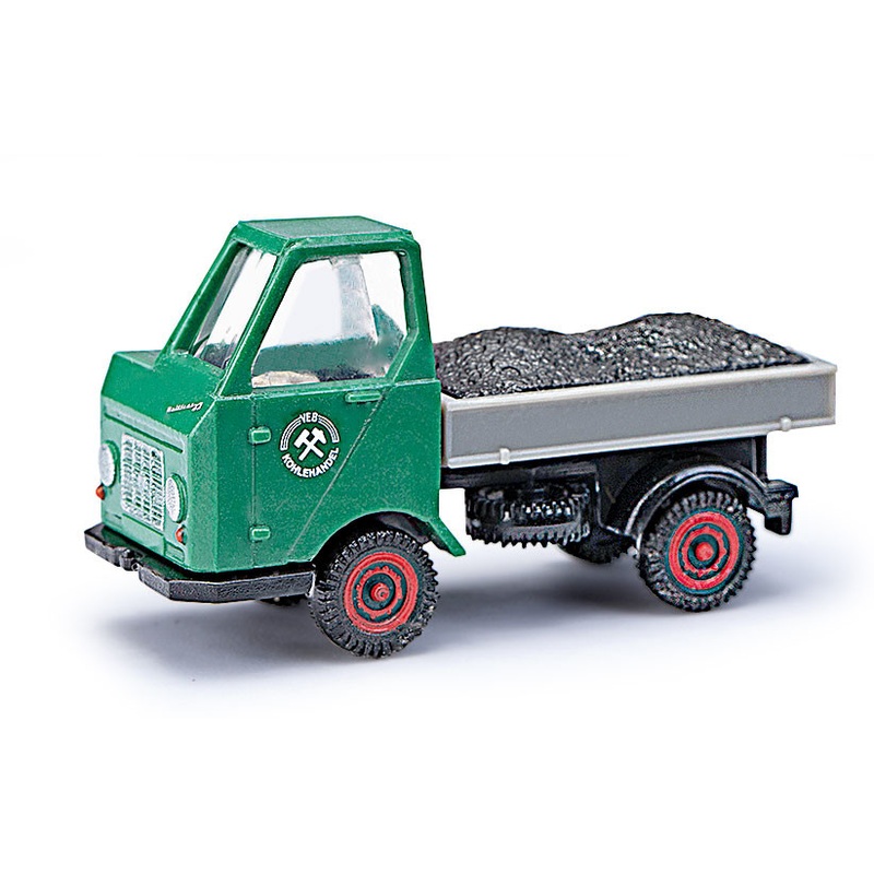 Multicar M22 flatbed coal handling