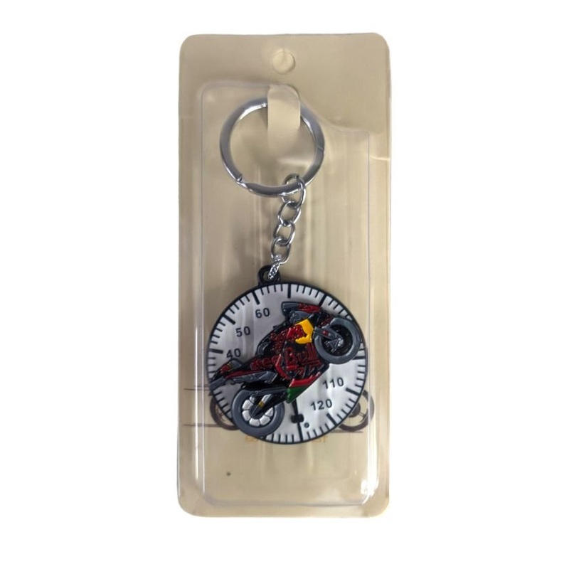 Redbull Bike Spinning Metal Keyring /Keychain