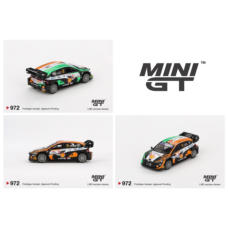 [ETA:  Nov 2025 ] Mini GT 1/64 Hyundai i20 N Rally1 #11 2023 Rally Croatia Power Stage Winner