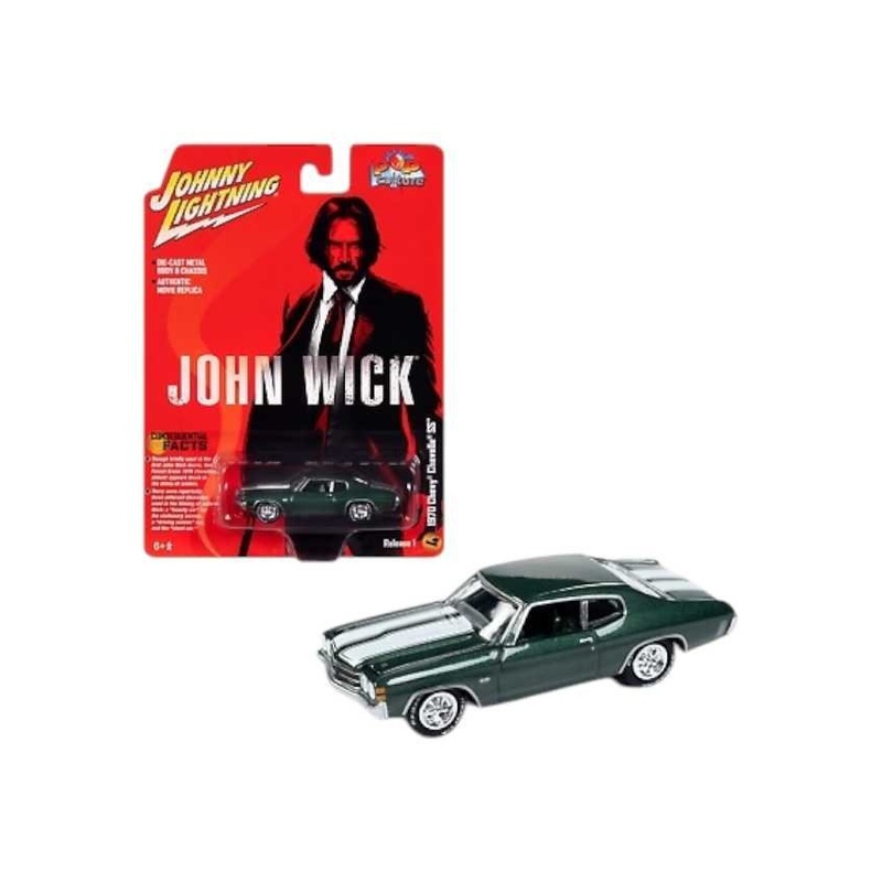 Exclusive Johnny Lightning john wick 1970 Chevy Chevelle ss