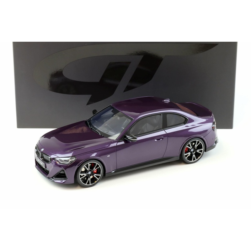 GT Spirit 2023 BMW M240i (G42) Coupe Thundernight Purple Metallic 1:18