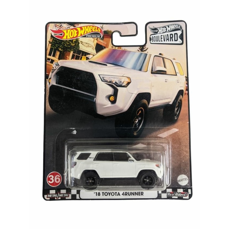 hotwheels 18 Toyota 4runner(blister damage)