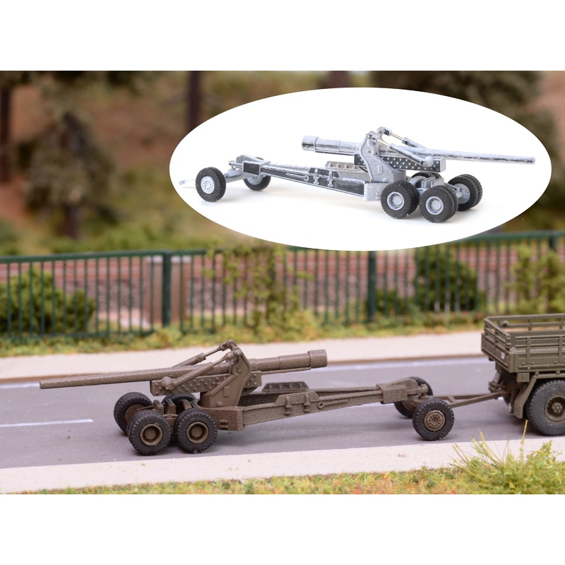 155mm gun - Long Tom