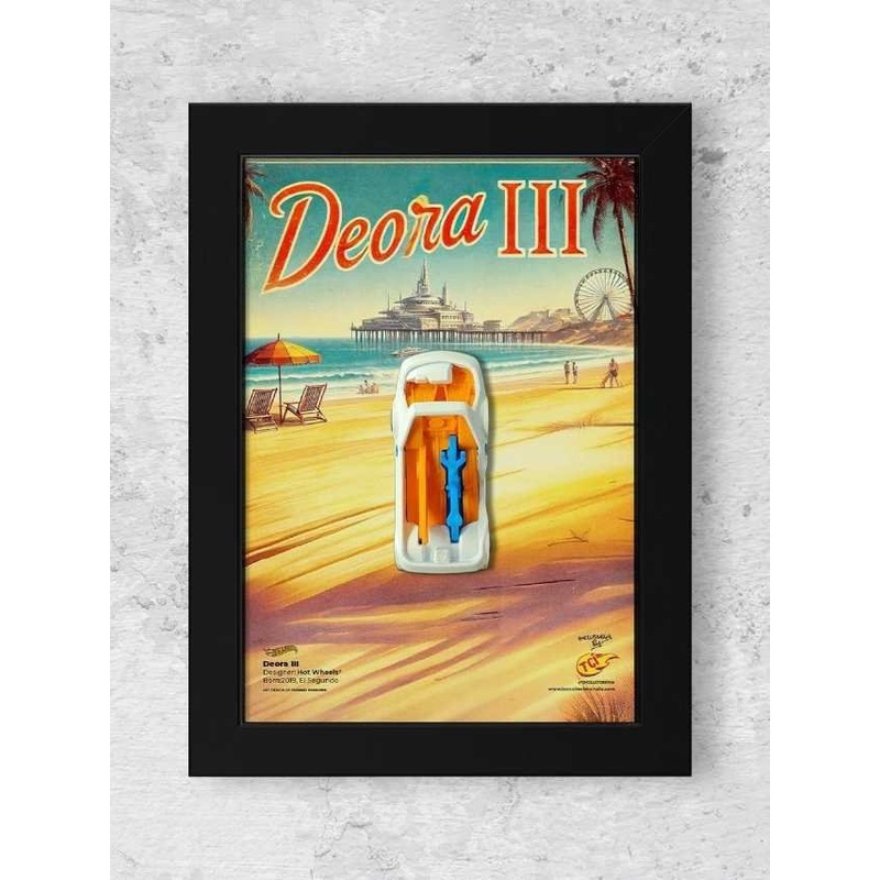 3D Frames with removable Car Magnetic A5 size[Poster Frame and Car Included]