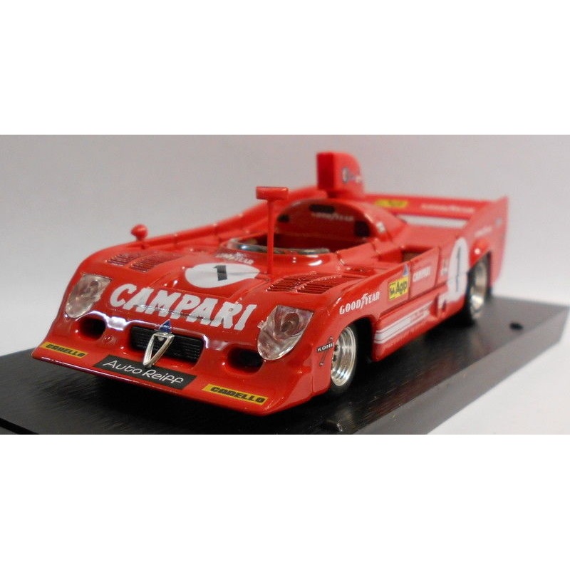 Brumm 1/43 Scale Metal Model - R241 ALFA ROMEO 33TT12