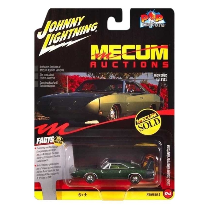 Exclusive Johnny Lightning 1969 Dodge charger Daytona