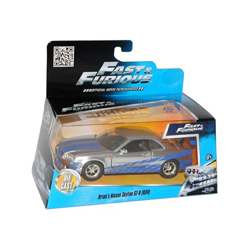 Jada Fast and Furious Nissan Skyline Gtr (R34)