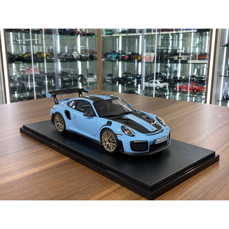 1/18 Resin Model GT Spirit Porsche 911 (991.2) GT2 RS  Gulf Blue  Limited Edition