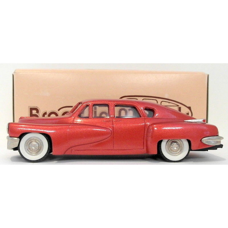 Brooklin 1/43 Scale BRK2  007A  - 1948 Tucker Torpedo Light Metallic Red
